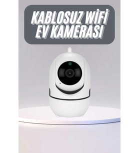 360° Full Hd Akıllı Kamera Hareket Sensörlü Wifi Kamera Çocuk Güvenlik Kamerası