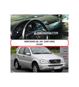 Mercedes -benz W163 (1997-2005) Torpido Koruması / Halısı / Örtüsü / Kılıfı