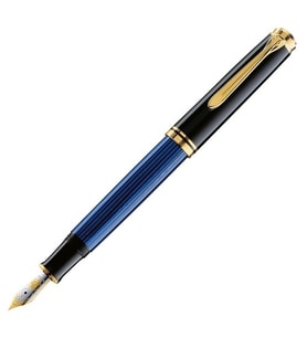 Pelikan M800 Mavi-Siyah Dolma Kalem
