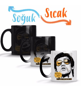 Bruce Lee Who Sihirli Kupa Bardak Porselen