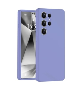 Samsung Galaxy S25 Ultra Kılıf Nano içi Kadife Silikon - Lila