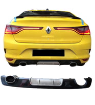 Renault Megane Uyumlu 4 2016+ Difüzör Silver Parça (Karışık)