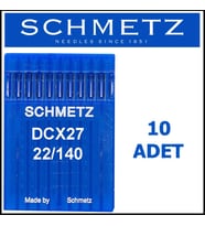 Schmetz Dcx27 Ses Overlok Makinesi İğnesi 22/140 Numara