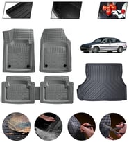 Opel Vectra B 1995-2002 Uyumlu Paspas Araca Özel Bagaj Havuzu MBS Gri