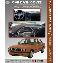 BMW E30 3 SERİSİ (1982-1991) Torpido Örtüsü Ön Göğüs Koruma Torpido Koruma Tam Uyum Çatlamayı Önler
