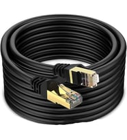 Narita Cat 7 Ağ Kablosu 5 Metre 10Gbps Ethernet Kablo Siyah