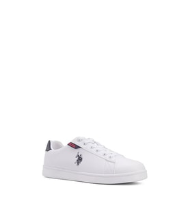 U.S. Polo Assn. COSTA 4FX Siyah Erkek Sneaker BEYAZ LACİ