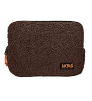 Jacbag Teddy Kahverengi/Turuncu Peluş Erkek Çocuk Tablet Çantası (Çok Renkli)