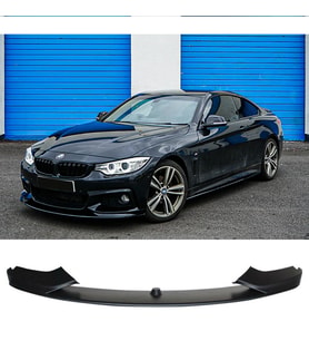 Bmw F33 M Technic Ön Lip Parlak Siyah Plastik Ön Ek Karlık 2014 ve üzeri karlık+bodykit+ek