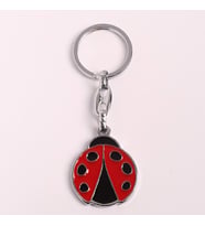 ATEŞBÖCEĞİ TASARIMLI METAL ANAHTARLIK-ANAH227