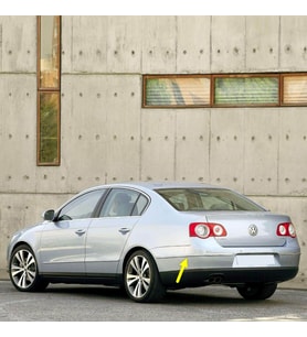 VW Passat B6 Sedan 2006-11 Sol Arka Tampon Köşe Çıtası Krom 3C5807459A