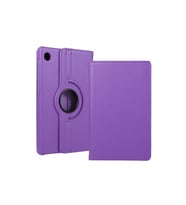 Lenovo Tab M10 TB-328F 3. Jenerasyon Uyumlu Zore Dönebilen Standlı Kılıf (Mor)