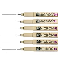 Sakura Pigma Micron Teknik Çizim Kalemi