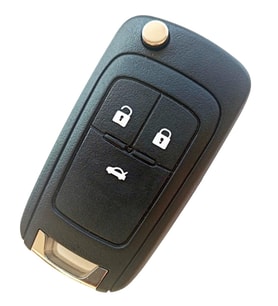 Chevrolet Cruze Trax Uyumlu Anahtar Kumanda Kabı Oto Anahtarlık Vidalı Logolu 3 Tuş Witte