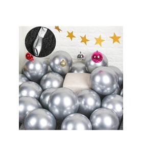 Krom Balon 10 Adet