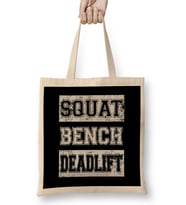 Squat Bench Deadlift Powerlifting Bodybuilding 01 Bez Çanta Uzun Saplı