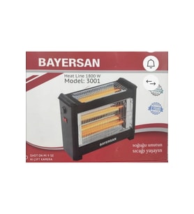 Bayersan 1800 Volt Elektirikli Isıtıcı Soba