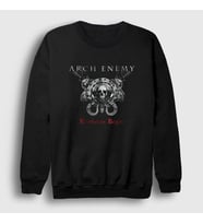 Presmono Unisex Siyah Revolution Arch Enemy Sweatshirt 11711tt