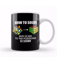 How To Solve Puzzle Cube Funny Cubing Kupa Bardak Porselen
