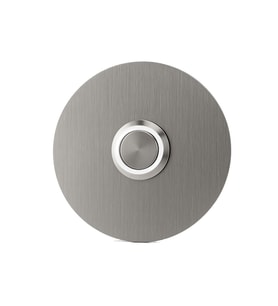 LOCKWAY Z301B Paslanmaz 304 Yuvarlak Zil butonu Ø70mm Beyaz Led
