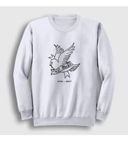 Presmono Unisex Beyaz Cry Baby Lil Peep Sweatshirt 36761tt (Beyaz)