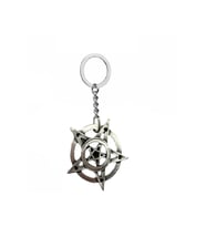 Inverted Pentagram (Ters Pentagram) Yıldız Figürlü Unisex Anahtarlık – Gotik, Mistik Tasarım