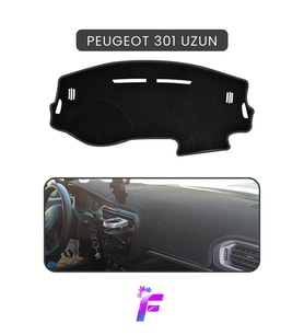 PEUGEOT 301 (2012+) Uzun Kasa Uyumlu Torpido Örtüsü Çatlama ve Isıya Karşı Tam Koruma T90
