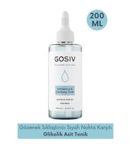 Gözenek Sıkılaştırıcı Siyah Nokta Karşıtı Tonik (Glycolic Acid 6% + AHA BHA) 200 ML