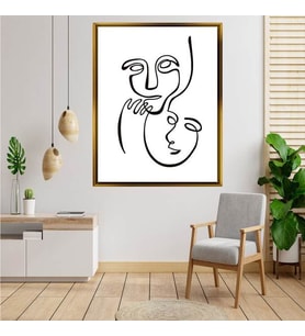 Altın  Çerçeveli tablo n1142
