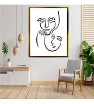Altın  Çerçeveli tablo n1142