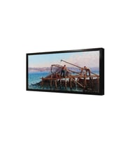 Balıkçılar Çerçeveli Mdf Tablo