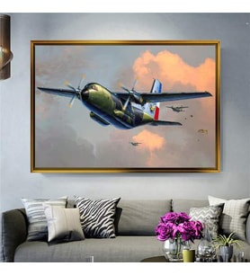 Altın Çerçeveli dekoratif tablo a288 (Gold)