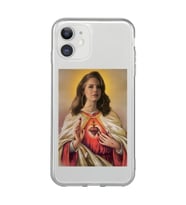 Iphone 11 Uyumlu Lana Del Rey Desenli Şeffaf Telefon Kılıfı