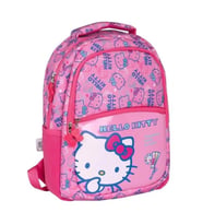 TMN 591630 HELLO KITTY GÖRSELLİ 3 BÖLMELİ OKUL SIRT ÇANTASI 2720 PEMBE