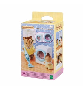 5445 Sylvanian Families Çamaşır Makinesi ve Süpürge +3 yaş figür dahil değil