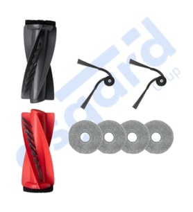 Roborock Saros 10- Saros 10R Uyumlu 1 Ana Fırça 2 Yan Fırça 4 Mop PKT-iasgf0000873