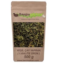 BenimAktar Yeşil Çay 1.Kalite Yaprak 500 Gr
