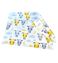 S-Mall Bebek Yastık Kılıfı 2 li - 35x45 cm - Sevimli Kuzular