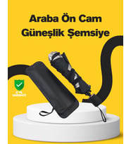 Pratik Ön Cam Güneşliği – Geniş Kapsama Alanı, Kolay Saklama - Lisinya