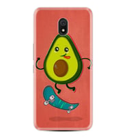 Xiaomi Redmi 8A 8 Pro 9C 9T 10C 11T Pro Kılıf Desenli Silikon Avokado Skate 1741