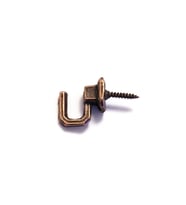 Vidalı Kanca, Askı Küçük - 15x23mm, Eskitme  - 1 Adet TG-V 4635