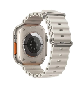 Ally Apple Watch 7-8 41mm 6-5-4 40mm Marine Silikon Kayış Kordon 3-2-1 38mm-(5775) - SSSSSS2180-2