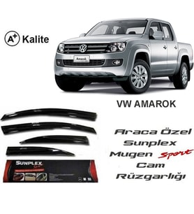 Volkswagen Amarok Cam Rüzgarlığı Mugen Tip Sunplex 2010 Sonrası