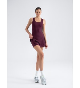 Askılı Tenis Tulumu ( Şort Etekli )