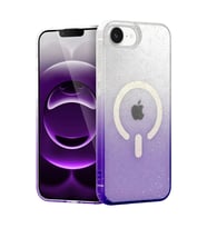 Durukar® iPhone 16E Pummel Shiny Magsafe Kapak - Mor