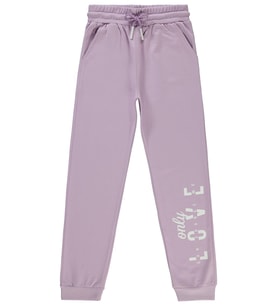 Civil Girls Basic 10-13 Yaş Eşofman Altı - Lila