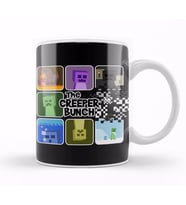 The Creeper Bunch Minecraft Kupa Bardak Porselen