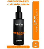 the fair. C-Gleam Leke Giderici Gözenek Bakımı Vegan Cilt Serumu %2 Vitamin C +%2 Niacinamide 30 ml