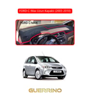 FORD C-Max uzun kapaklı (2003-2010)TORPİDO KORUMA HALISI KIRMIZI KENAR