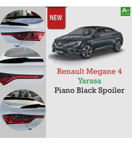 Renault Megane 4 Sedan  Yarasa Piano Black Spoiler